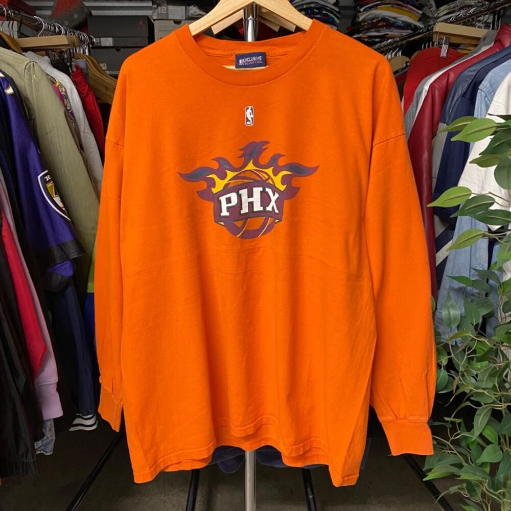 Nba Men's Orange T-shirt